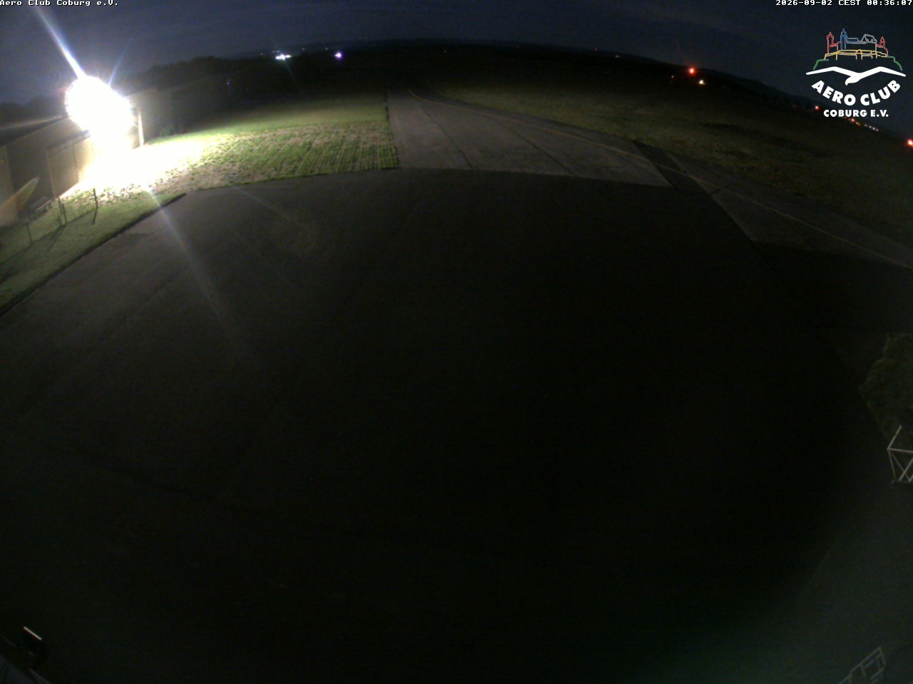 Archiv Foto Webcam Vorfeld Aero Club Coburg
