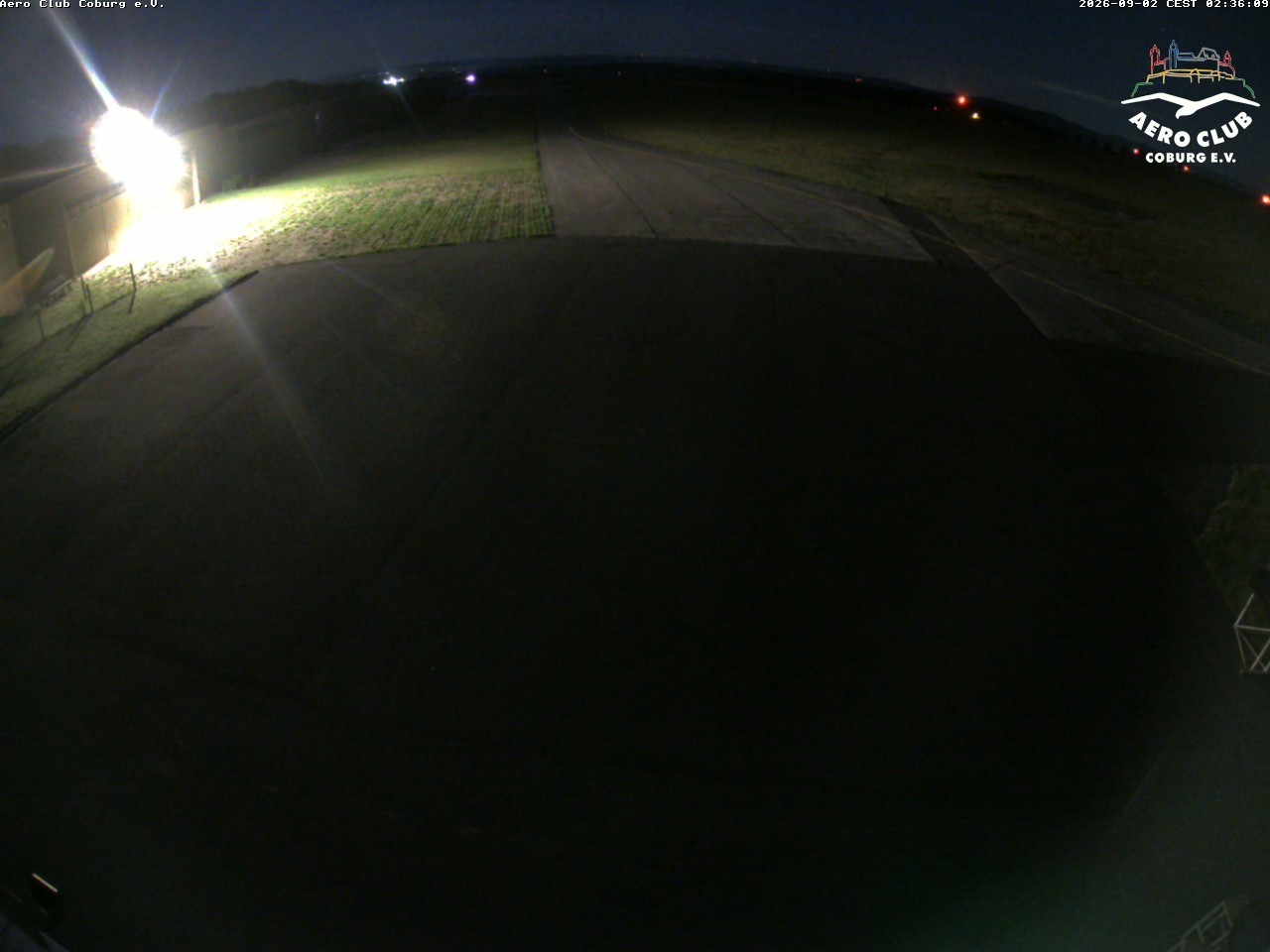 Archiv Foto Webcam Vorfeld Aero Club Coburg