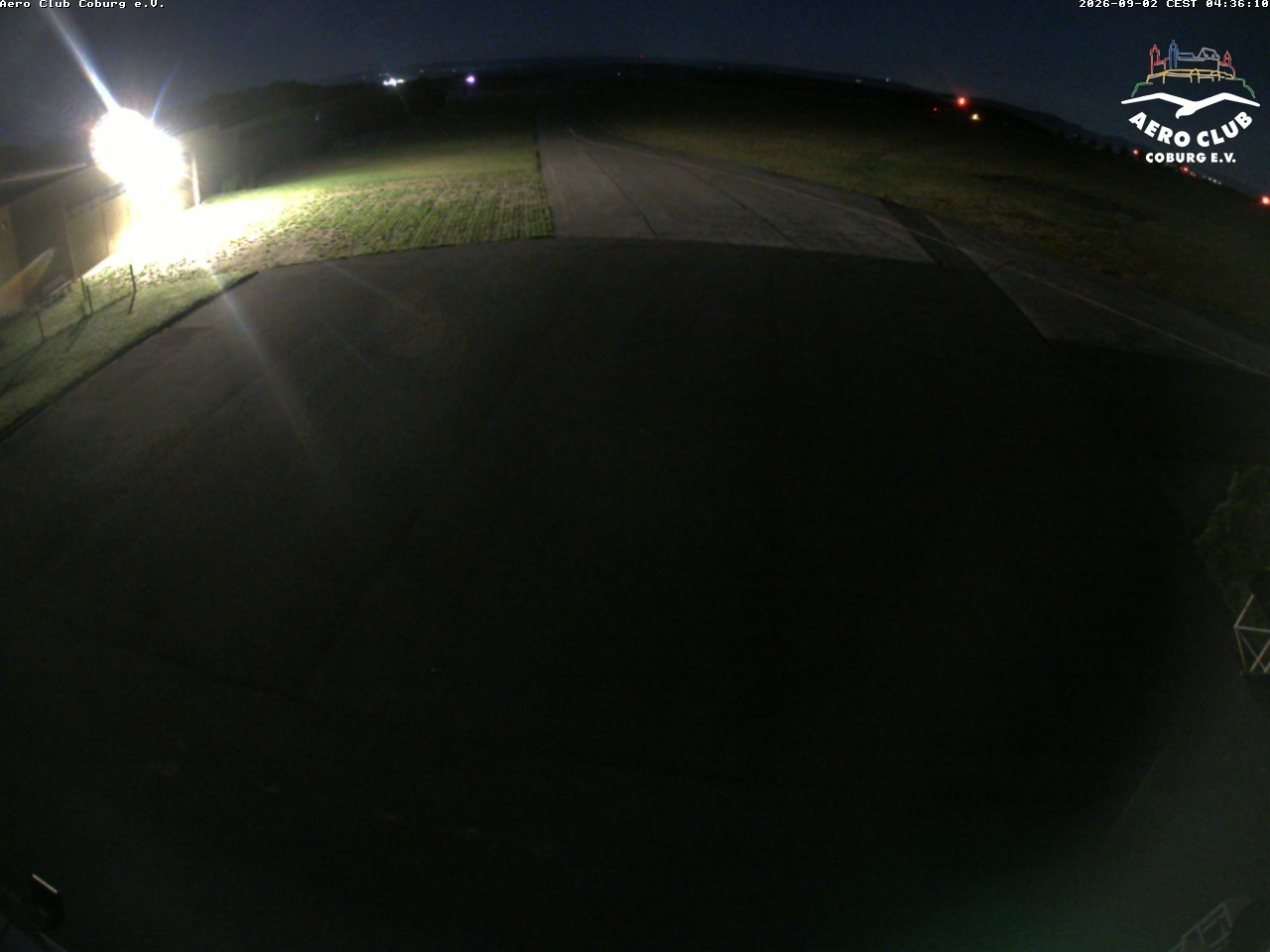 Archiv Foto Webcam Vorfeld Aero Club Coburg