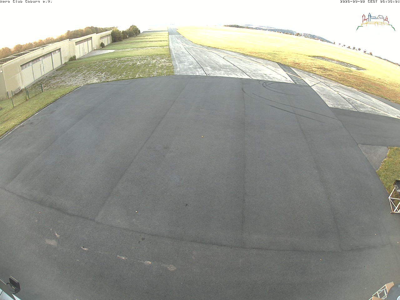 Archiv Foto Webcam Vorfeld Aero Club Coburg