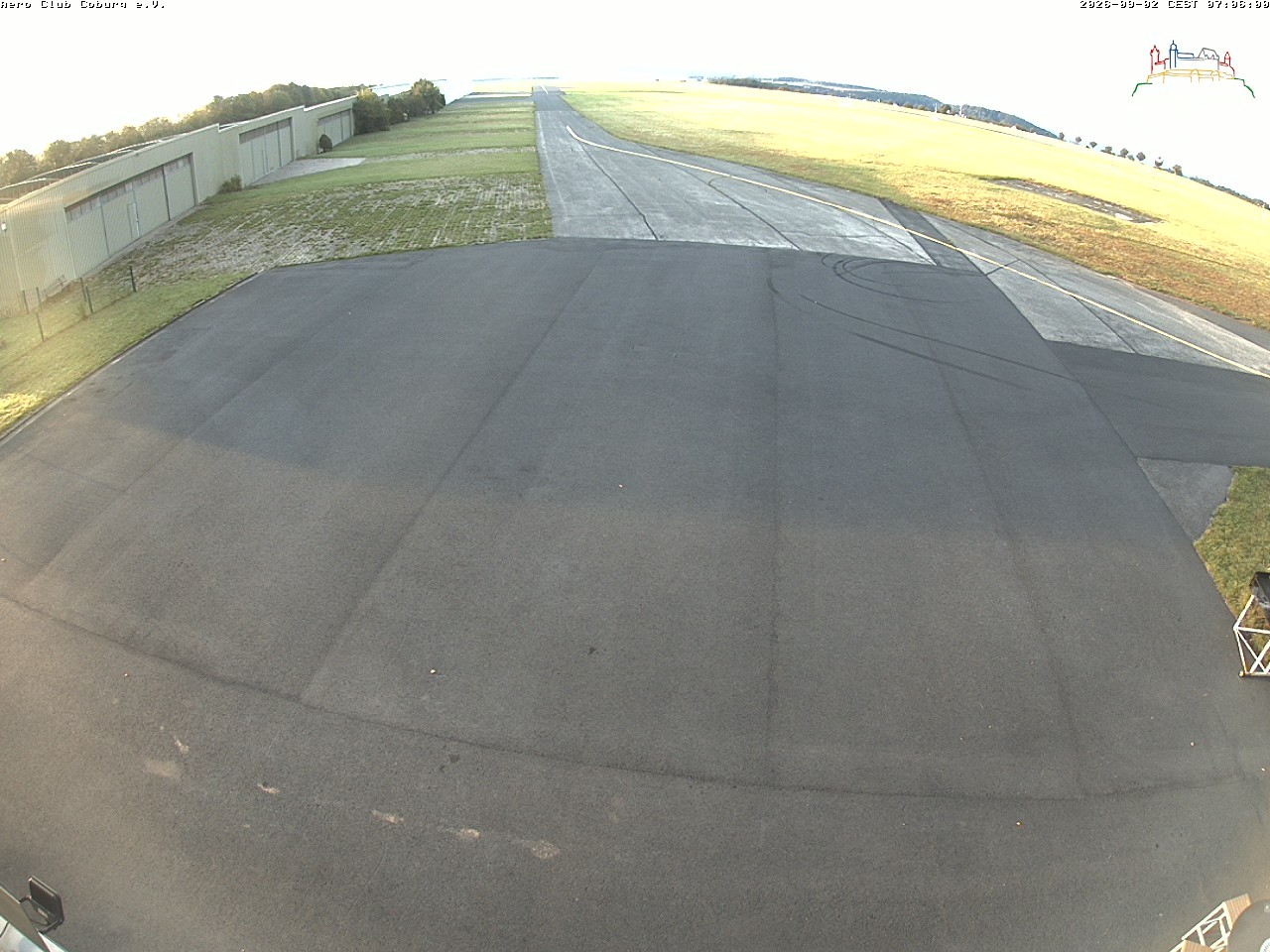 Archiv Foto Webcam Vorfeld Aero Club Coburg