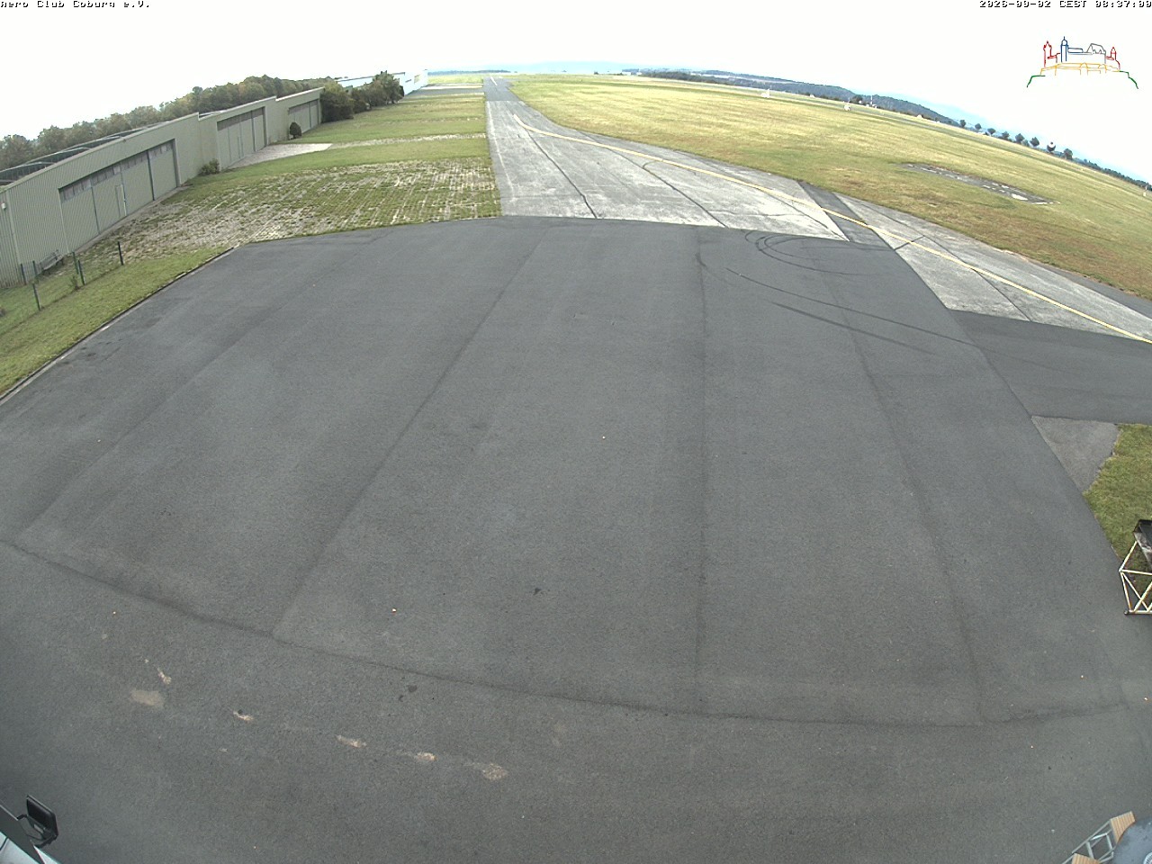 Archiv Foto Webcam Vorfeld Aero Club Coburg