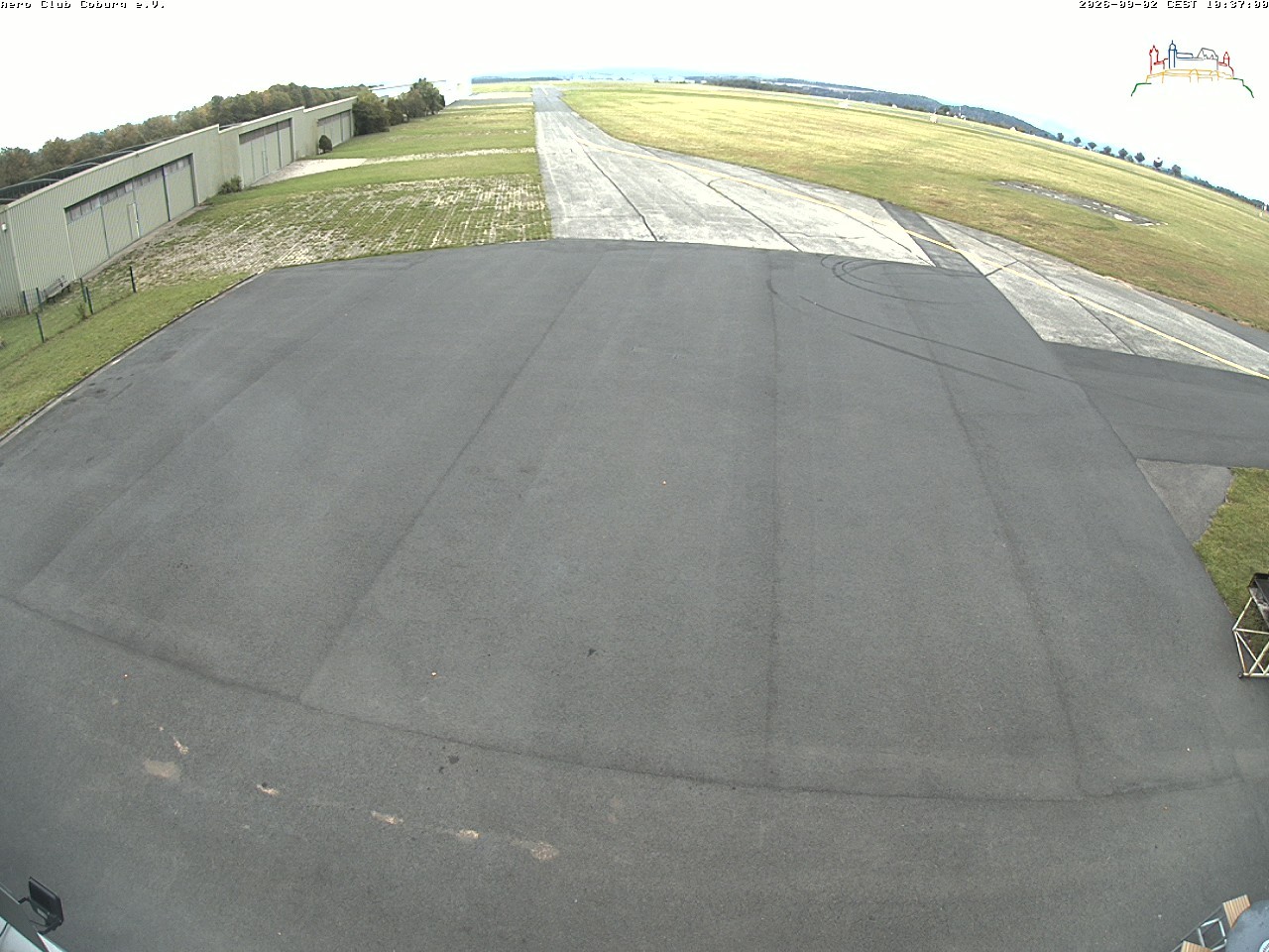 Archiv Foto Webcam Vorfeld Aero Club Coburg
