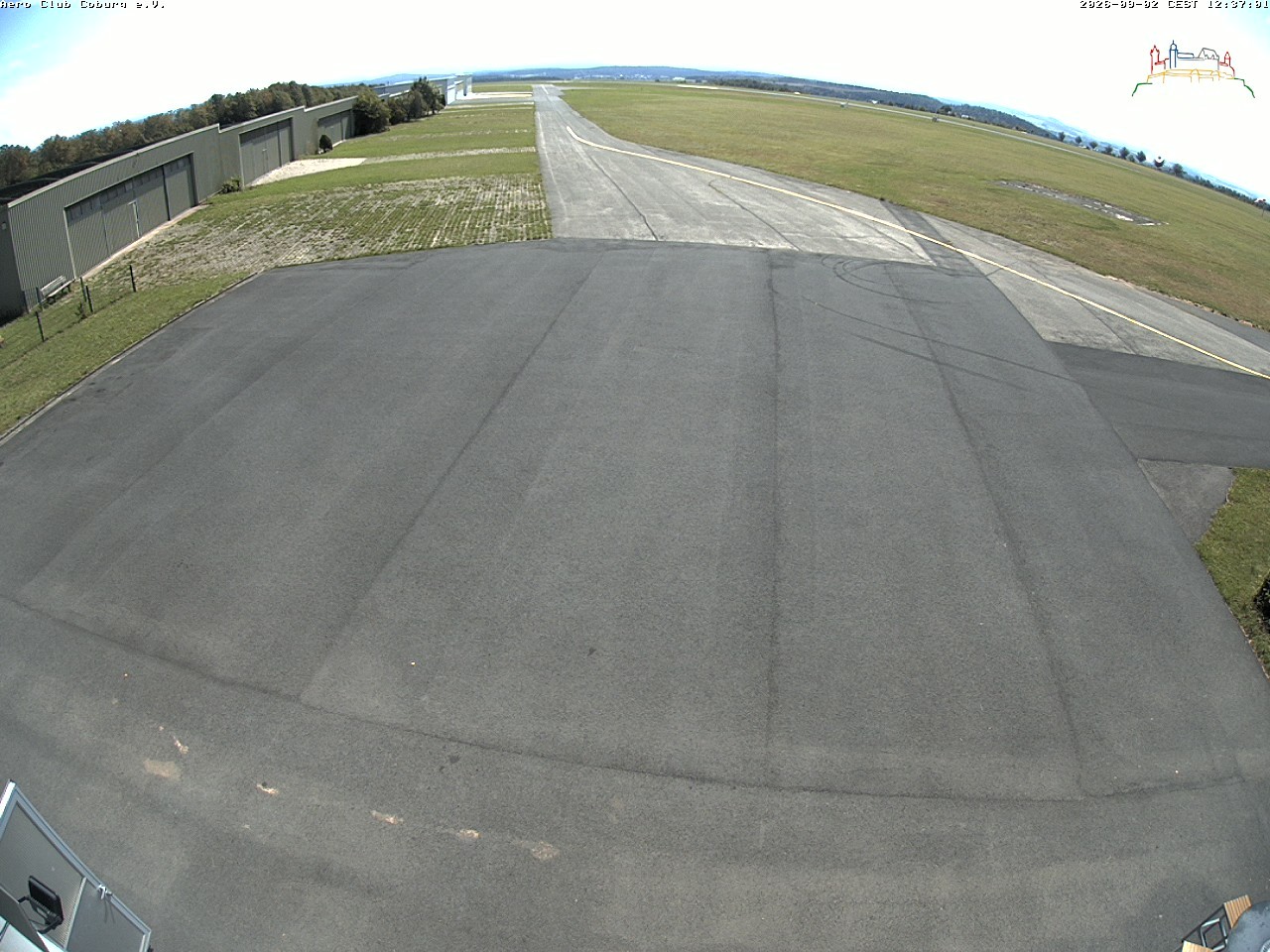 Archiv Foto Webcam Vorfeld Aero Club Coburg