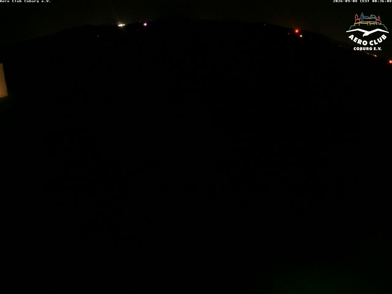 Archiv Foto Webcam Vorfeld Aero Club Coburg