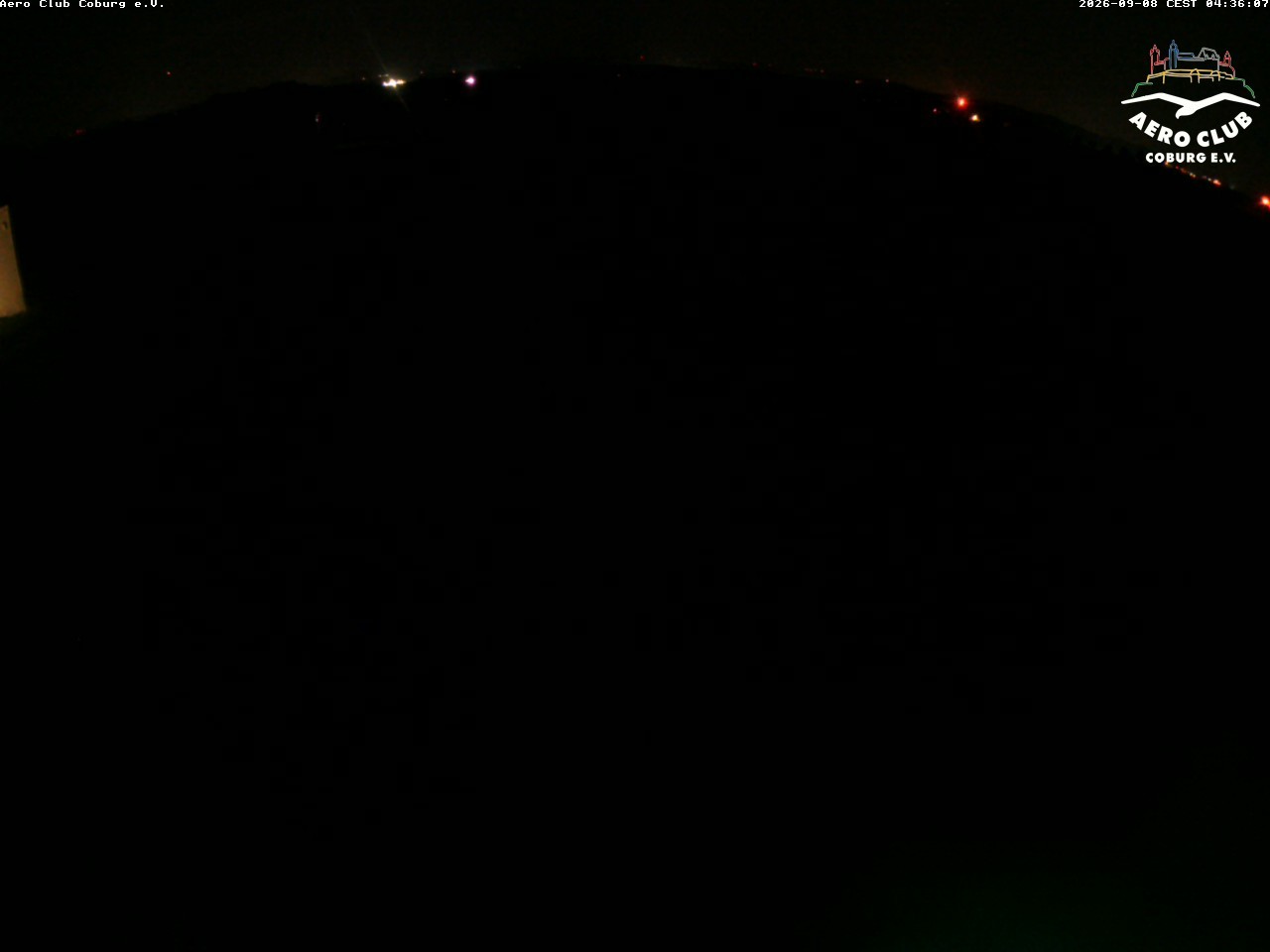 Archiv Foto Webcam Vorfeld Aero Club Coburg
