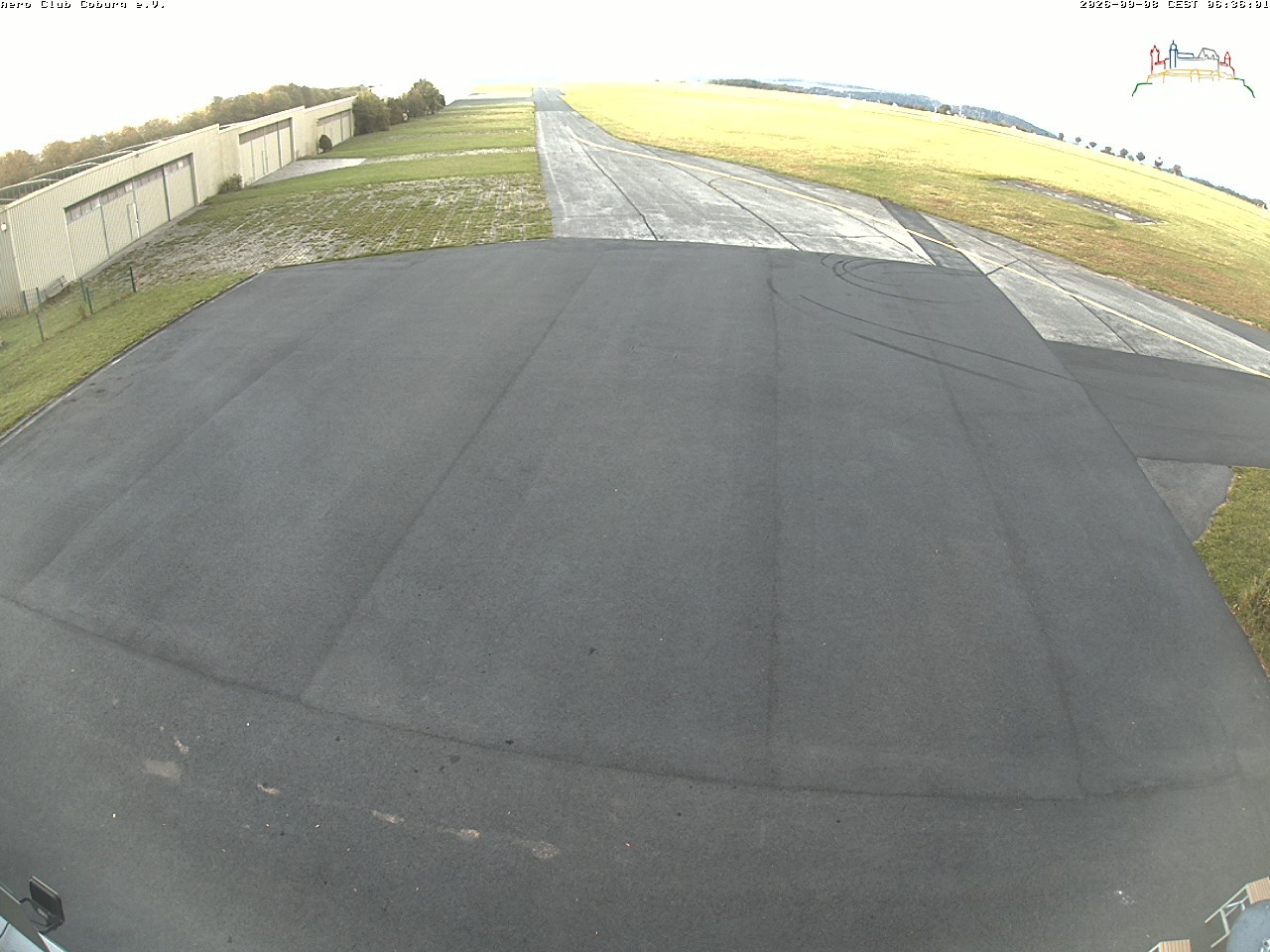 Archiv Foto Webcam Vorfeld Aero Club Coburg