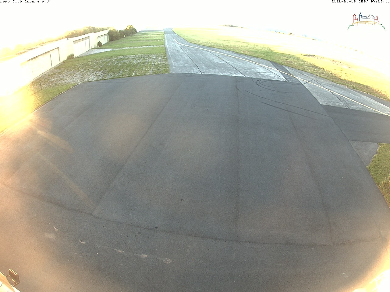 Archiv Foto Webcam Vorfeld Aero Club Coburg