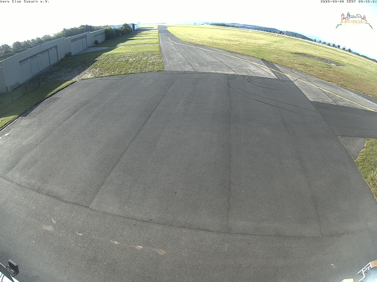 Archiv Foto Webcam Vorfeld Aero Club Coburg