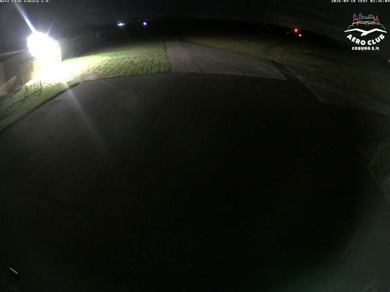 Archiv Foto Webcam Vorfeld Aero Club Coburg