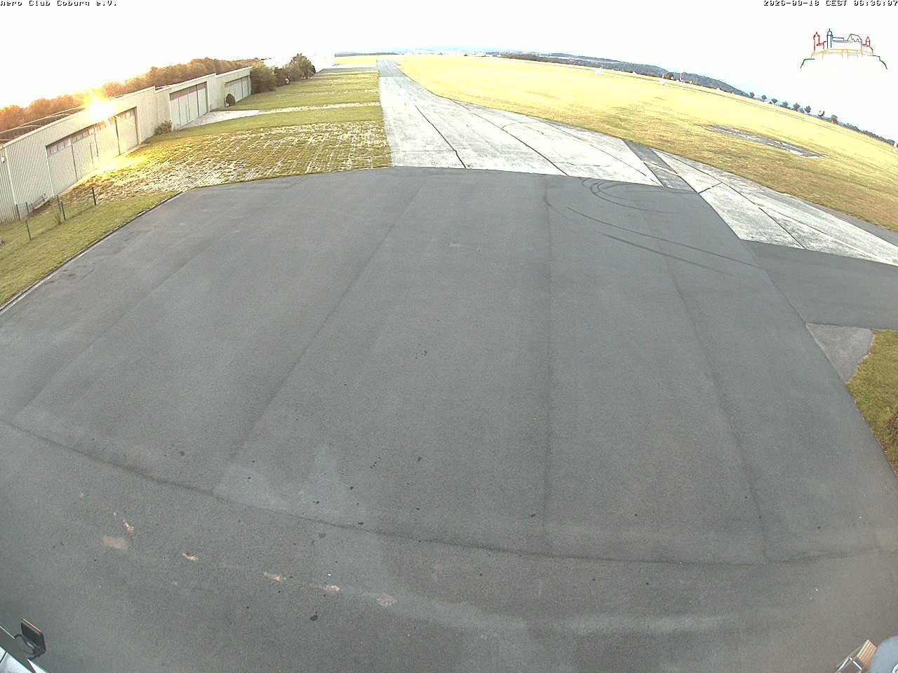 Archiv Foto Webcam Vorfeld Aero Club Coburg