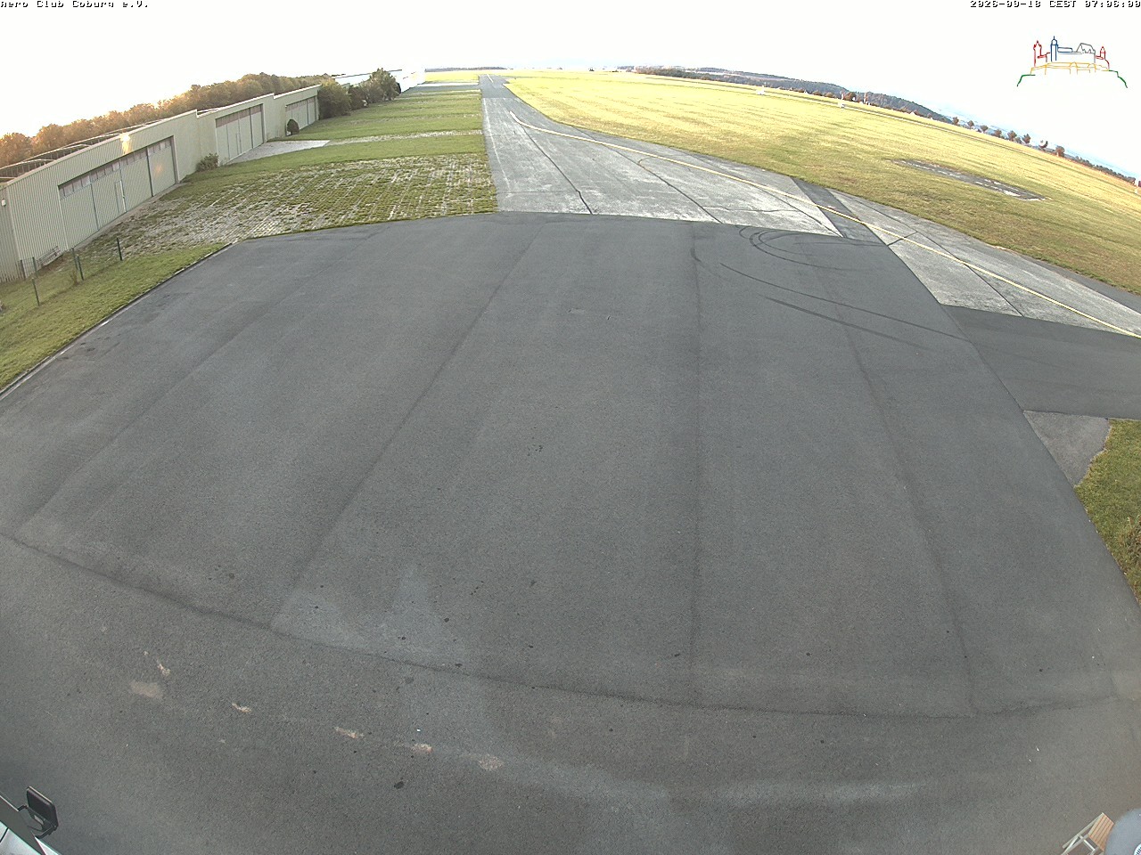 Archiv Foto Webcam Vorfeld Aero Club Coburg