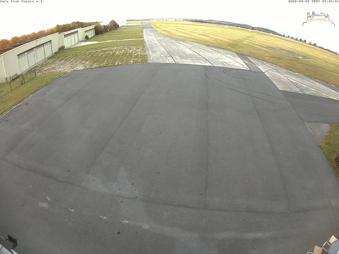 Archived image Webcam Aero Club Coburg
