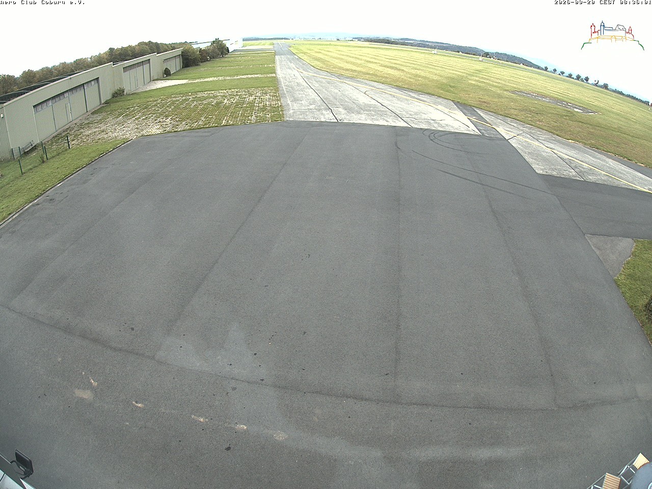 Archived image Webcam Aero Club Coburg