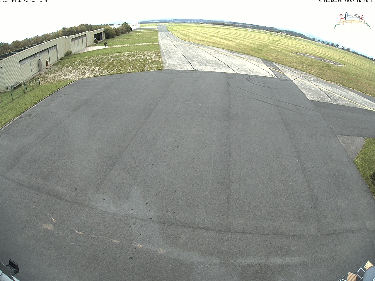 Archived image Webcam Aero Club Coburg