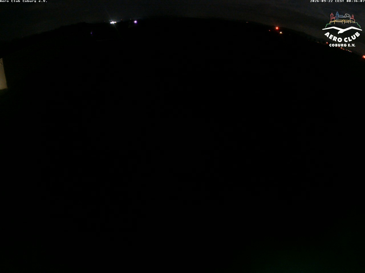 Archiv Foto Webcam Vorfeld Aero Club Coburg