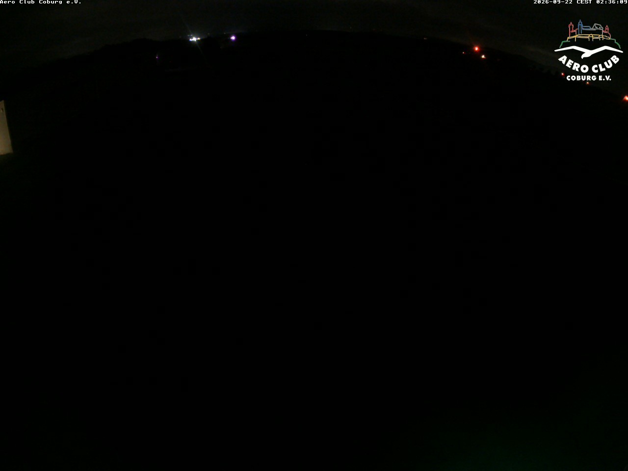 Archiv Foto Webcam Vorfeld Aero Club Coburg