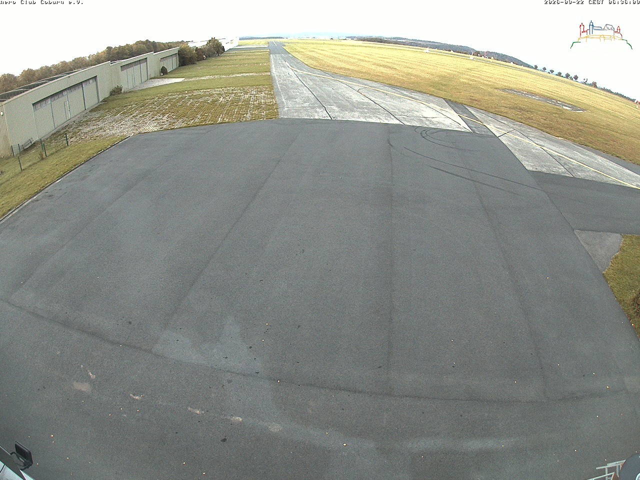 Archiv Foto Webcam Vorfeld Aero Club Coburg