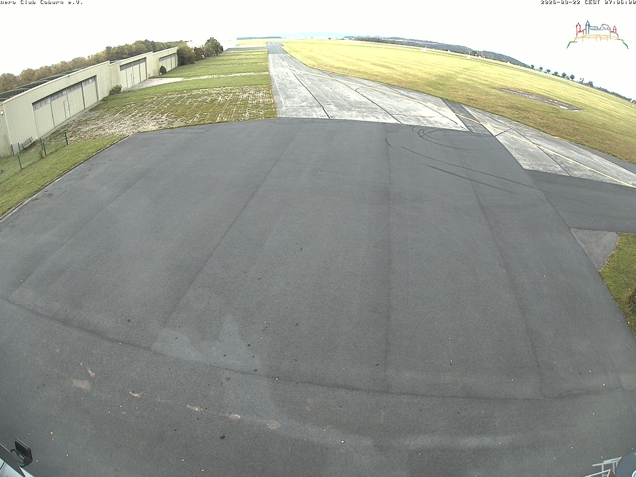 Archiv Foto Webcam Vorfeld Aero Club Coburg