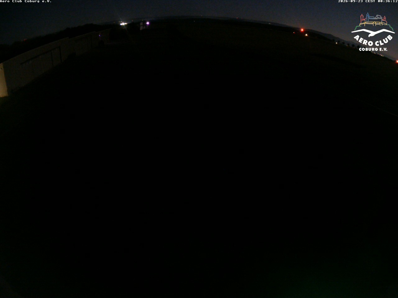 Archiv Foto Webcam Vorfeld Aero Club Coburg