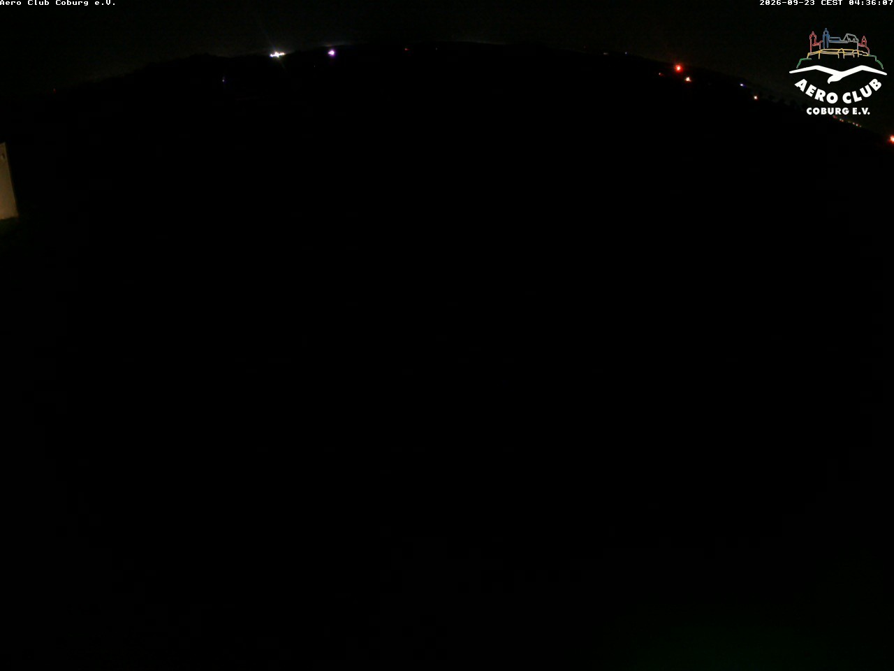 Archiv Foto Webcam Vorfeld Aero Club Coburg