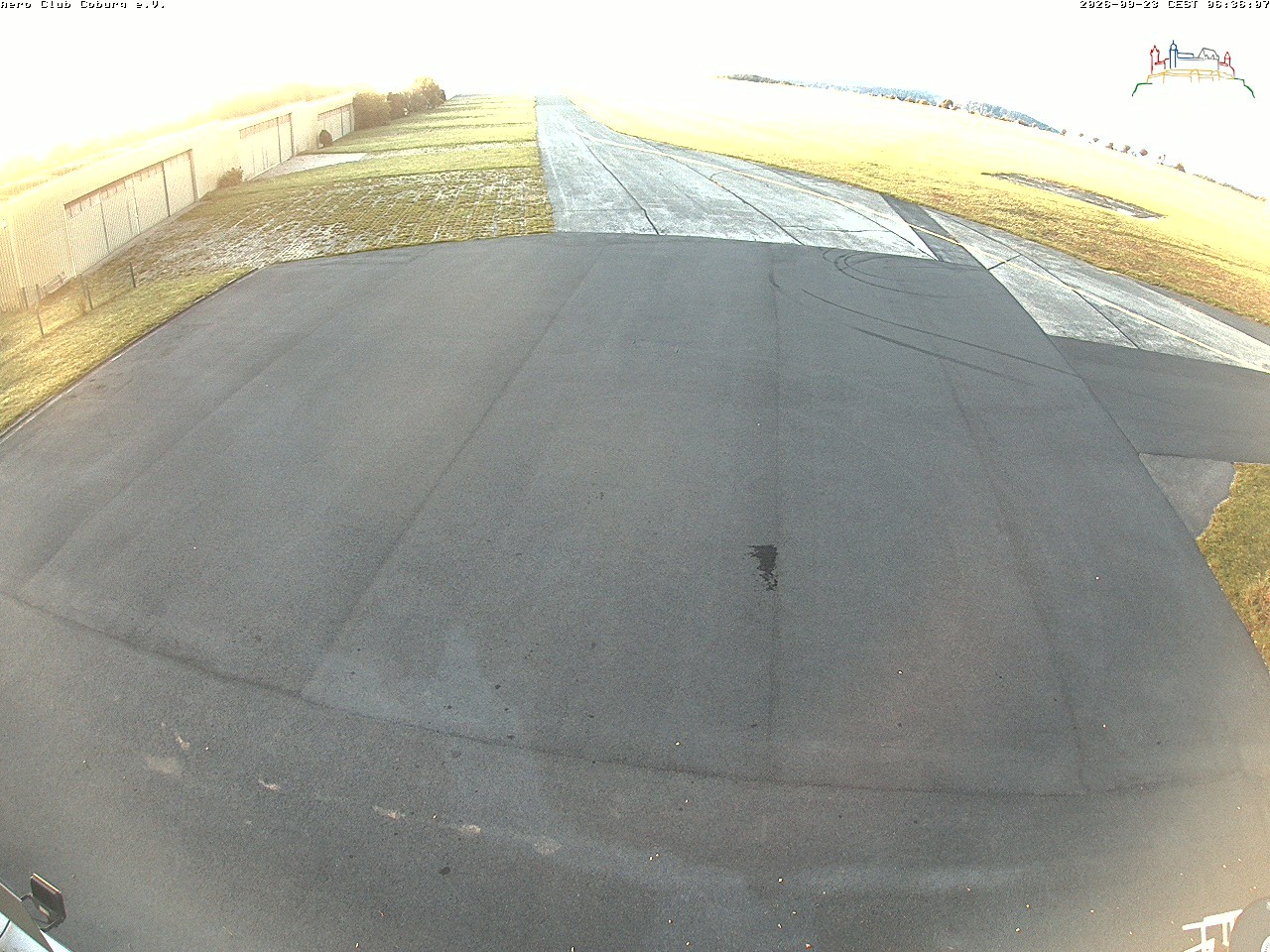 Archiv Foto Webcam Vorfeld Aero Club Coburg