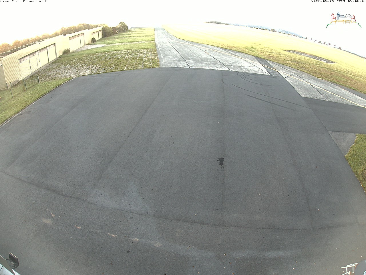 Archiv Foto Webcam Vorfeld Aero Club Coburg