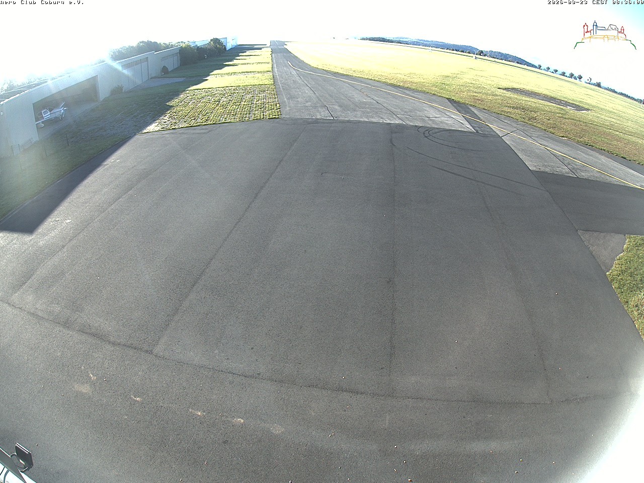 Archiv Foto Webcam Vorfeld Aero Club Coburg