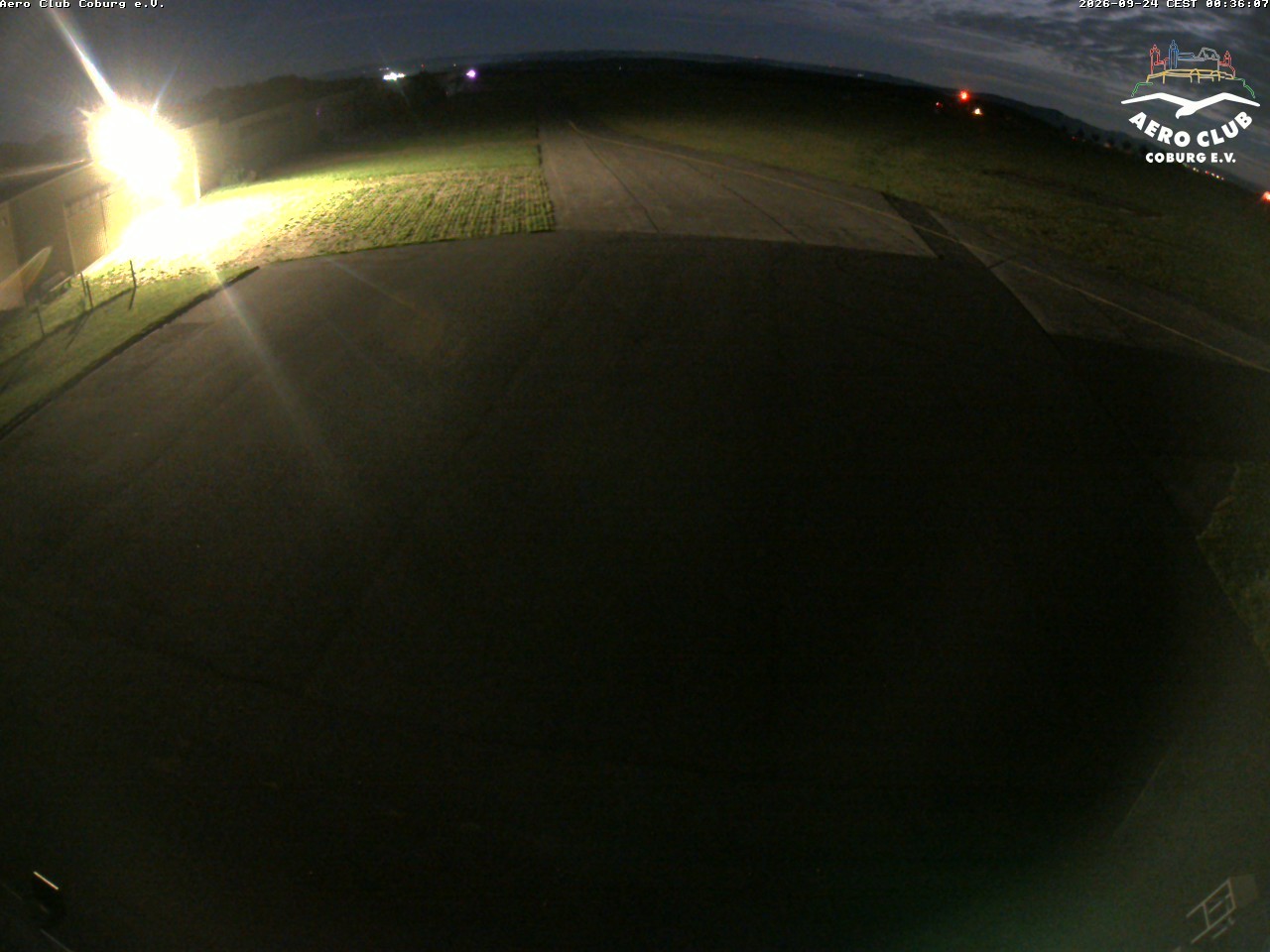 Archiv Foto Webcam Vorfeld Aero Club Coburg