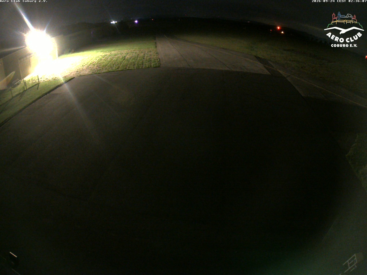 Archiv Foto Webcam Vorfeld Aero Club Coburg