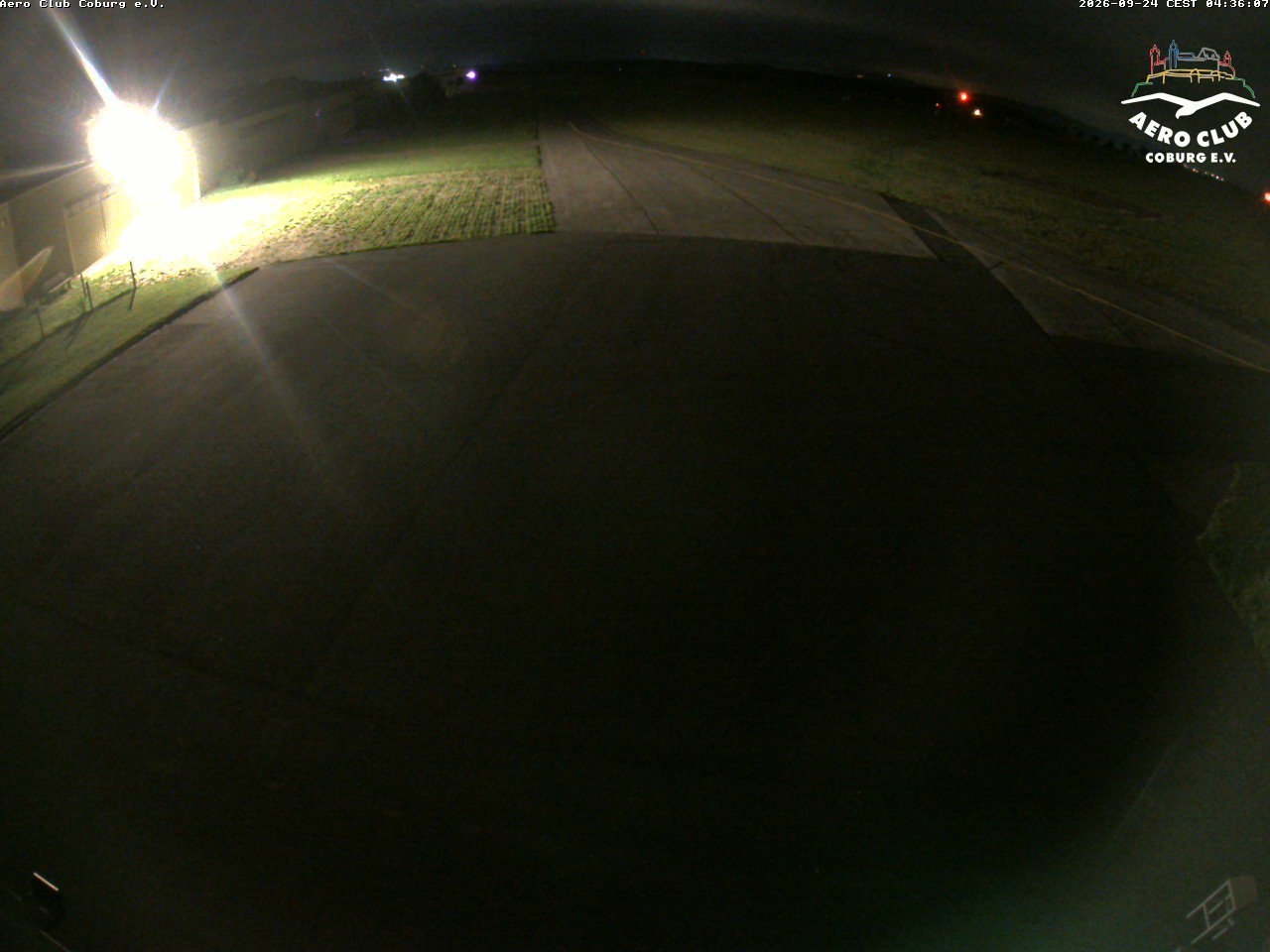 Archiv Foto Webcam Vorfeld Aero Club Coburg