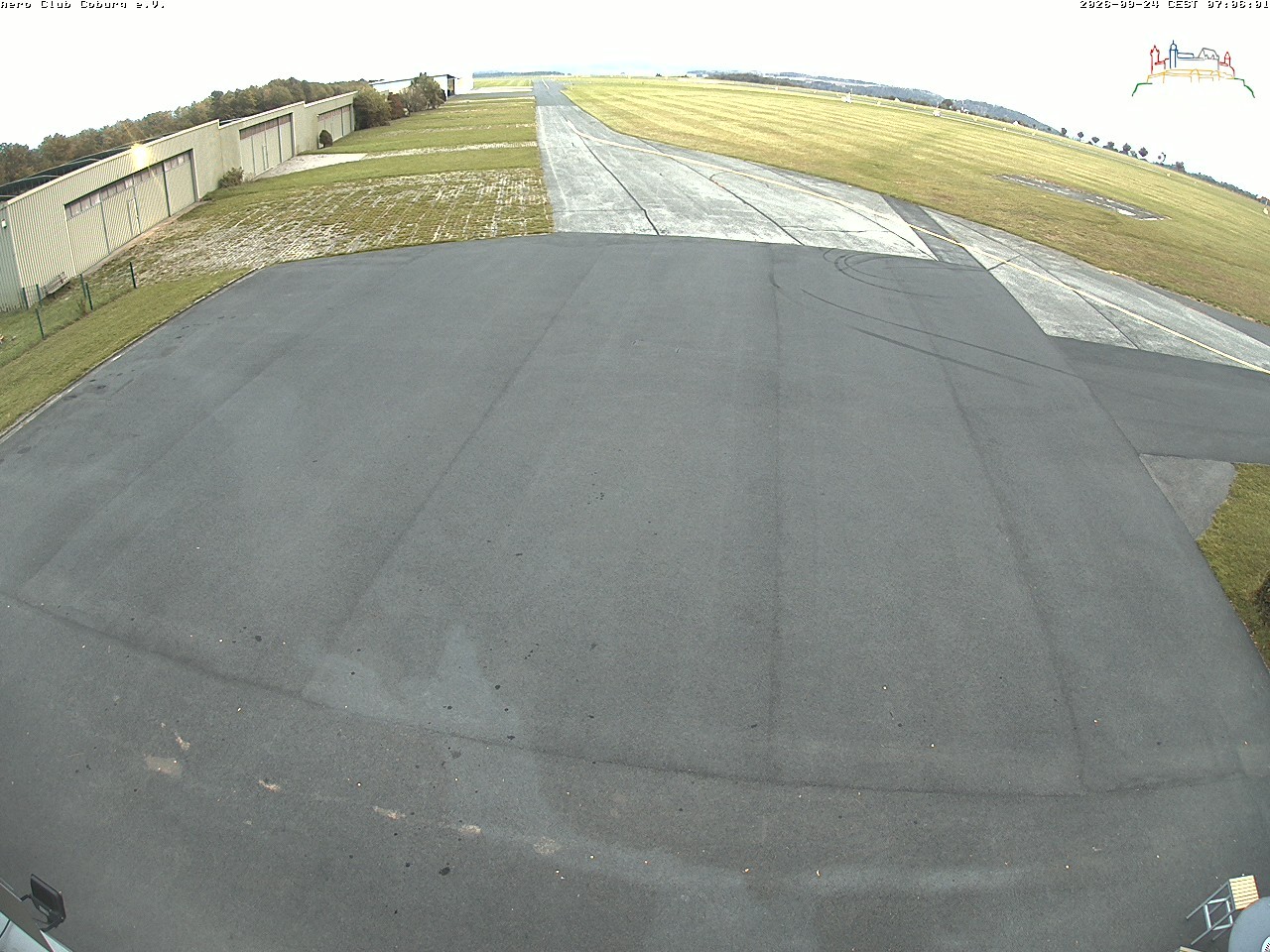 Archiv Foto Webcam Vorfeld Aero Club Coburg