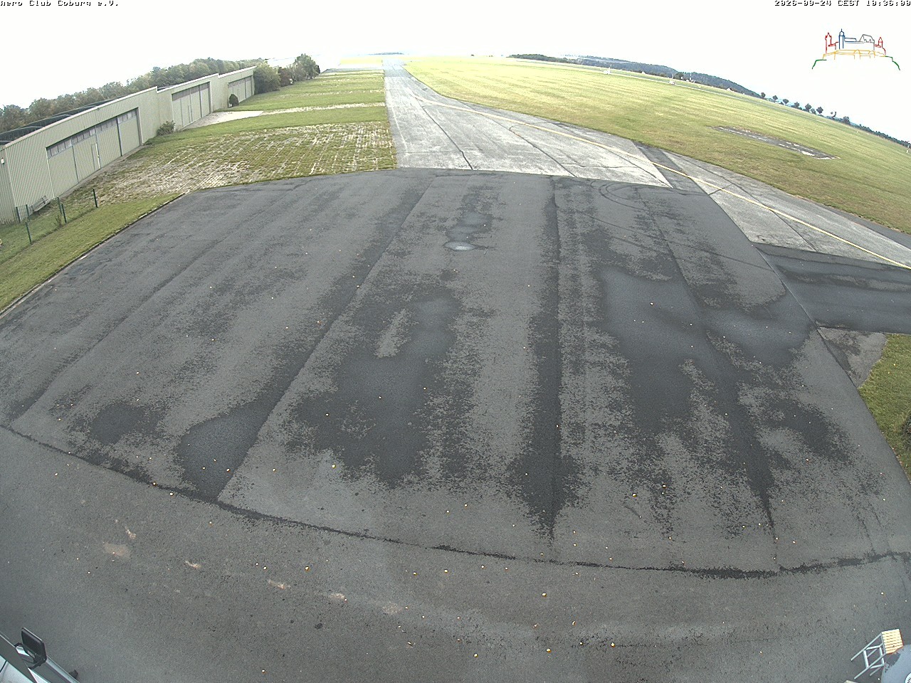 Archiv Foto Webcam Vorfeld Aero Club Coburg
