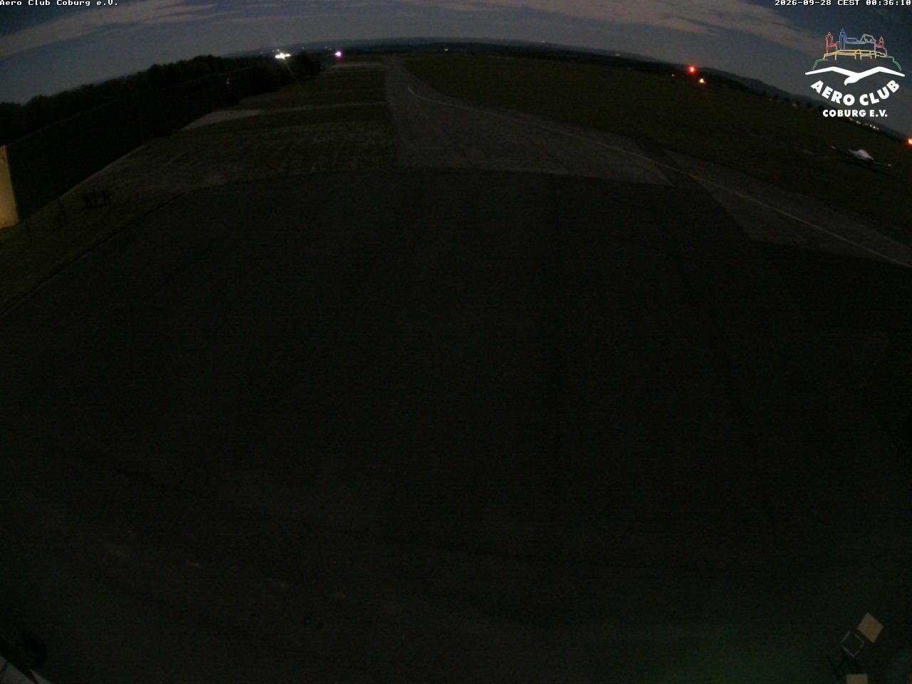 Archiv Foto Webcam Vorfeld Aero Club Coburg