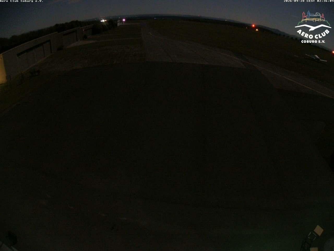 Archiv Foto Webcam Vorfeld Aero Club Coburg
