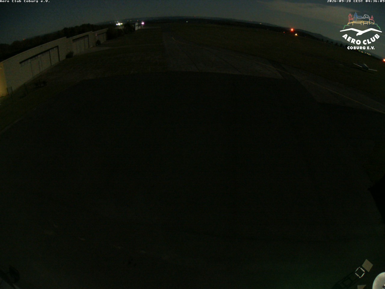 Archiv Foto Webcam Vorfeld Aero Club Coburg