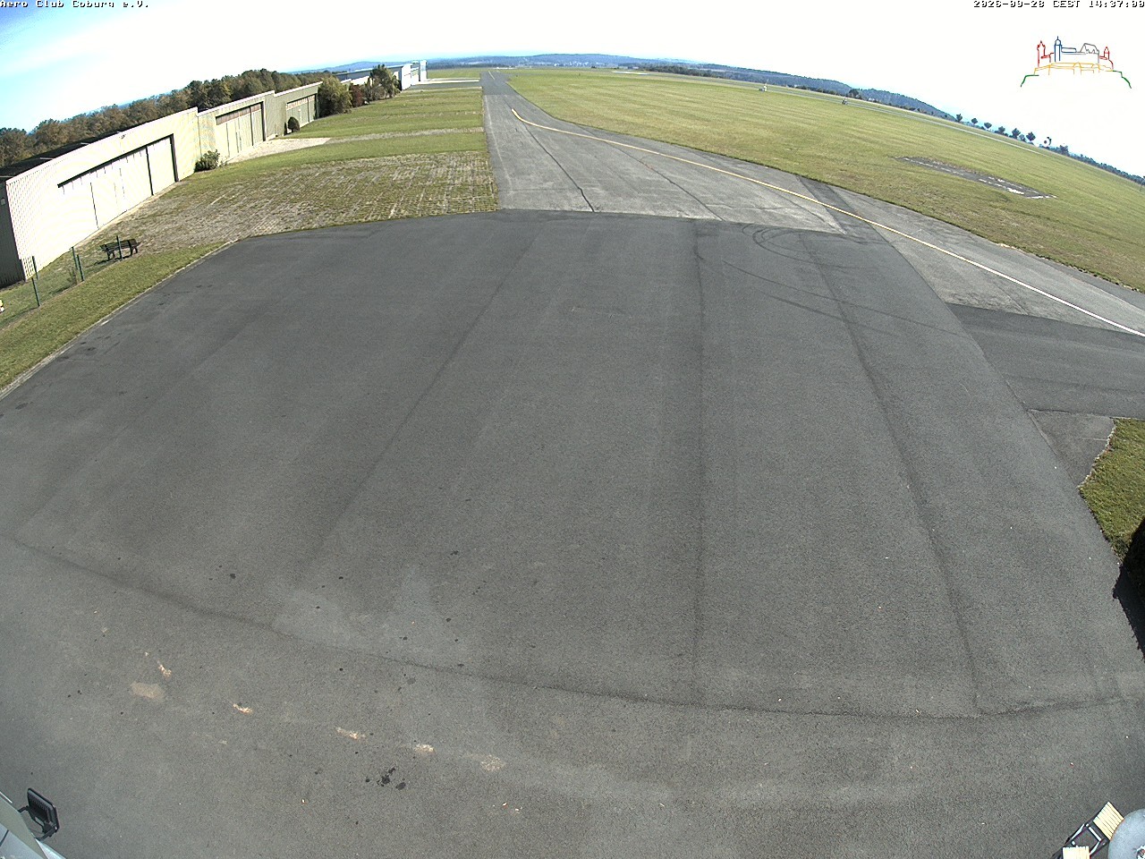 Archiv Foto Webcam Vorfeld Aero Club Coburg