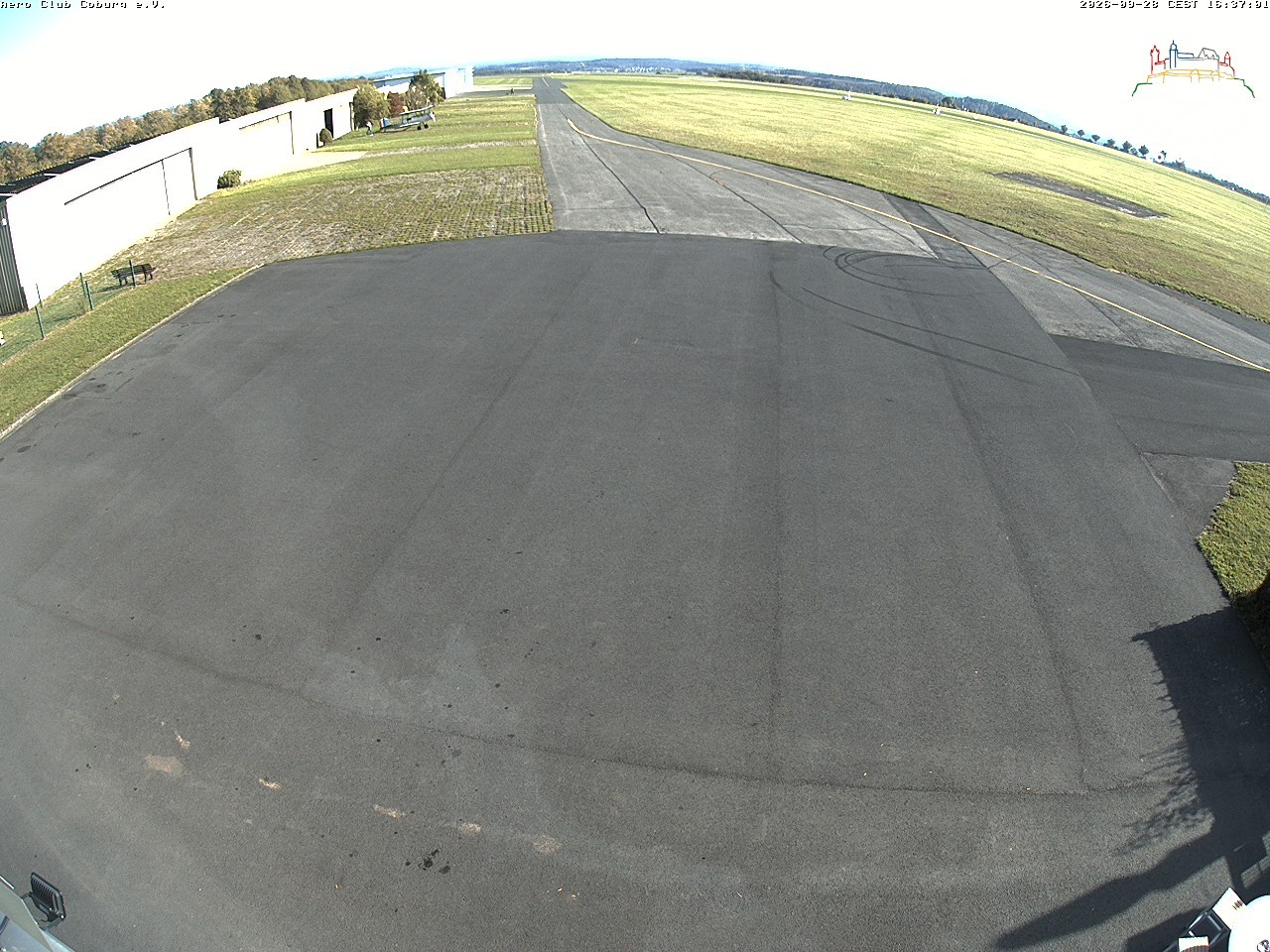 Archiv Foto Webcam Vorfeld Aero Club Coburg