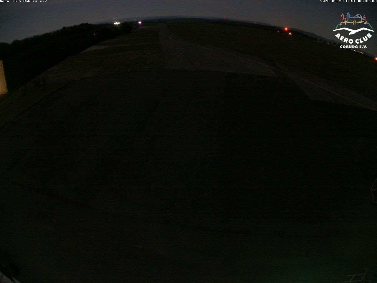 Archiv Foto Webcam Vorfeld Aero Club Coburg