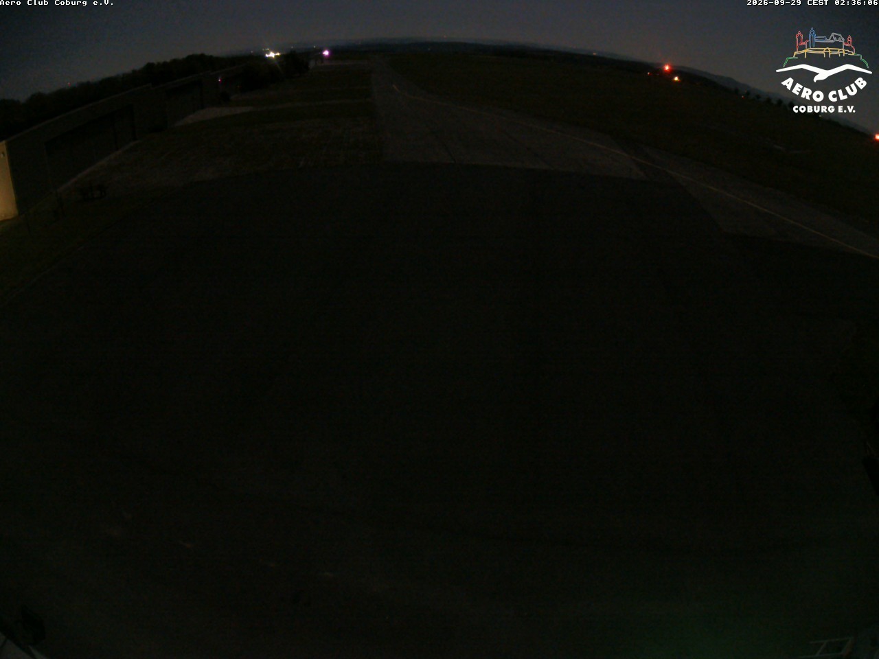 Archiv Foto Webcam Vorfeld Aero Club Coburg