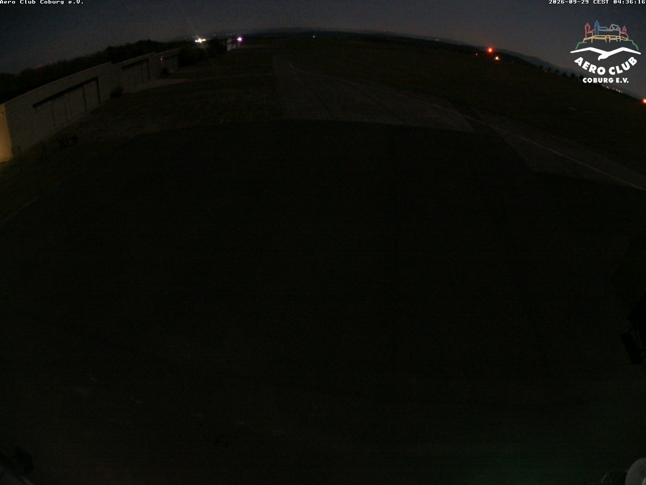 Archiv Foto Webcam Vorfeld Aero Club Coburg