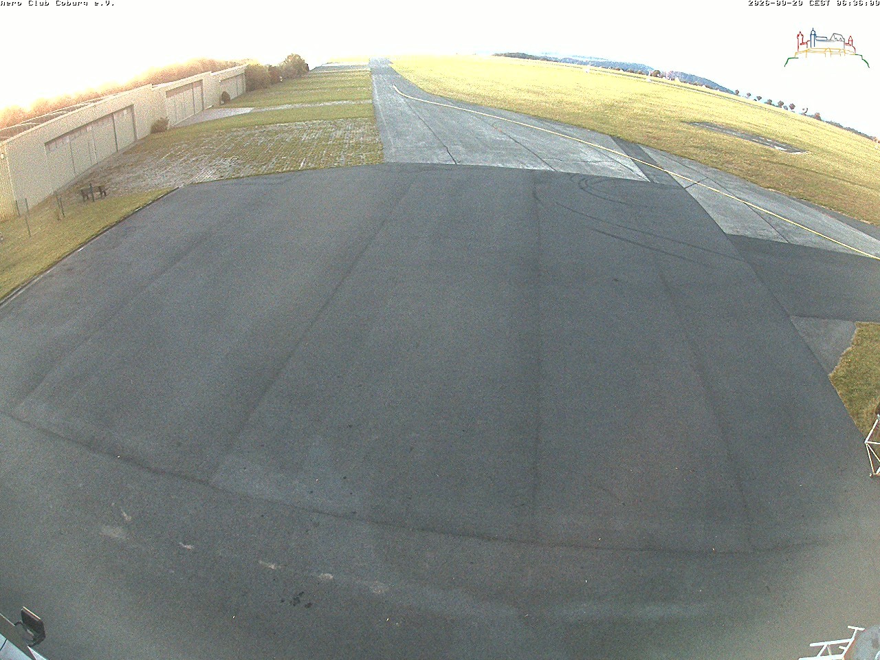 Archiv Foto Webcam Vorfeld Aero Club Coburg