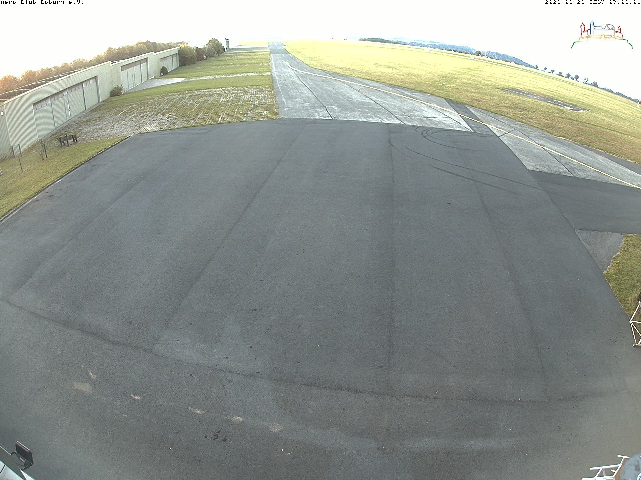 Archiv Foto Webcam Vorfeld Aero Club Coburg