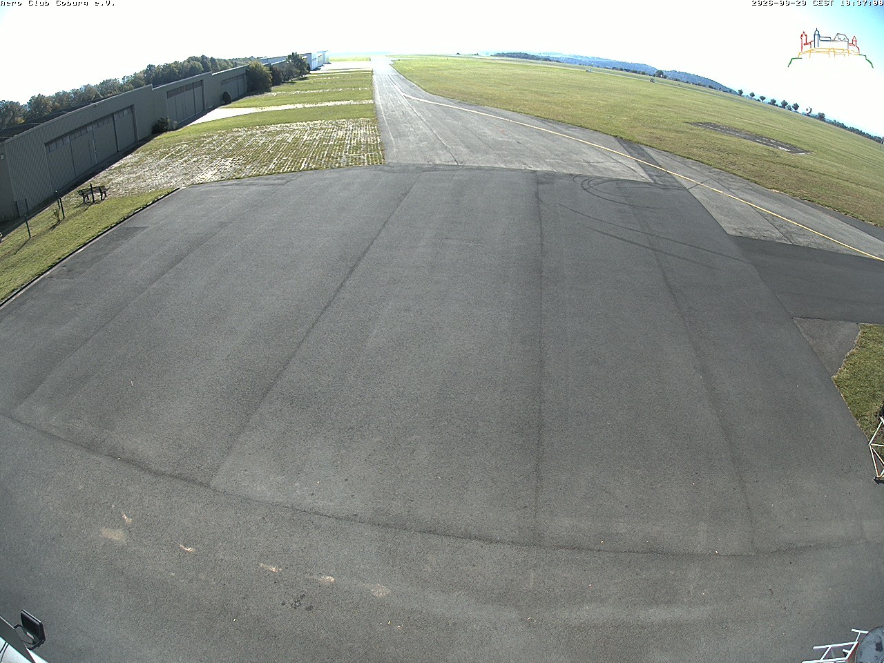Archiv Foto Webcam Vorfeld Aero Club Coburg