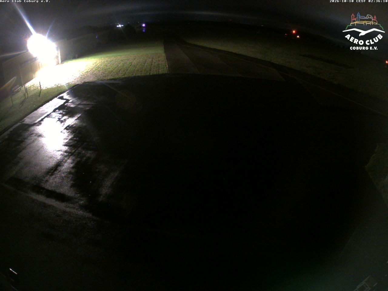 Archiv Foto Webcam Vorfeld Aero Club Coburg