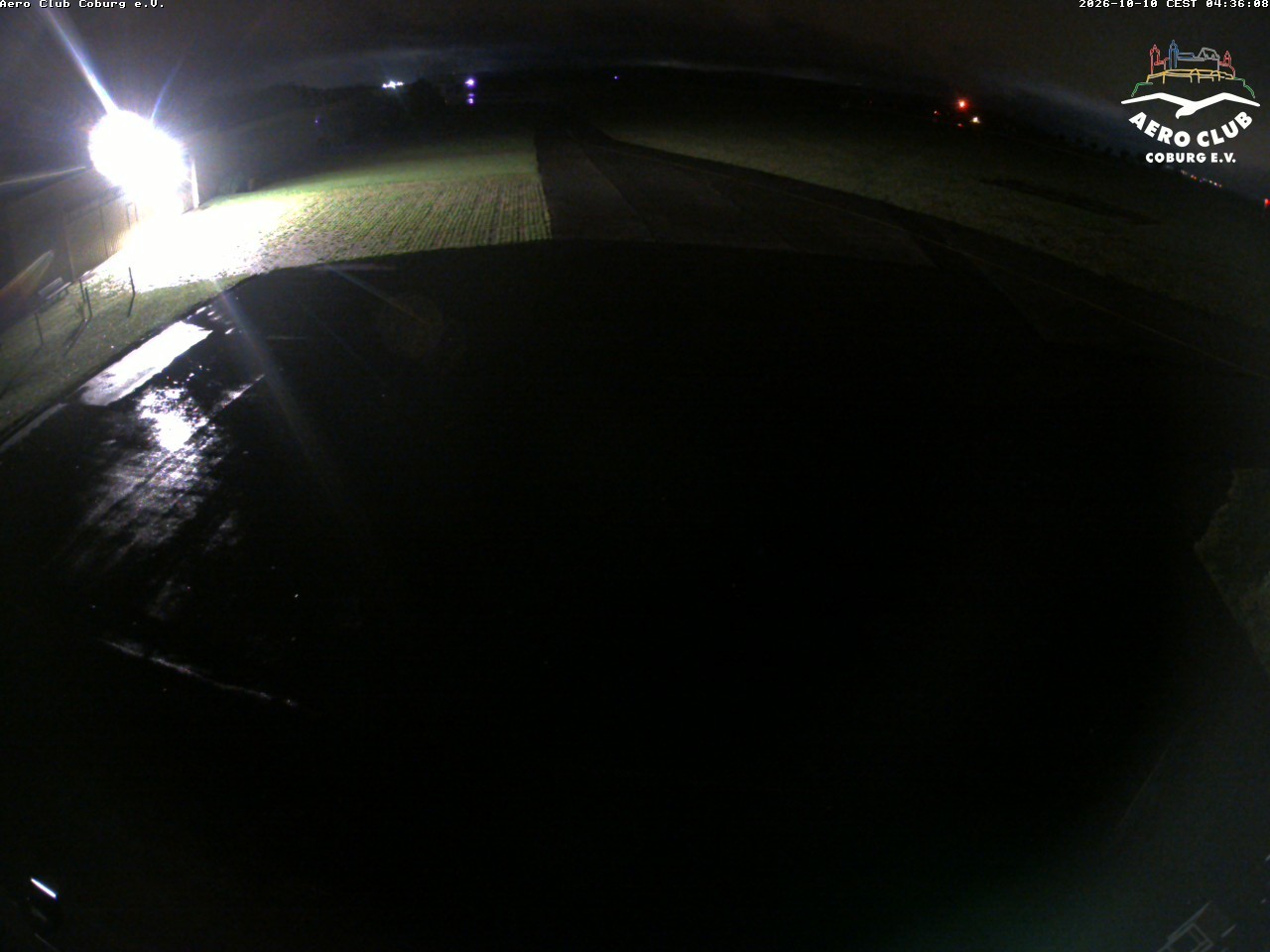 Archiv Foto Webcam Vorfeld Aero Club Coburg