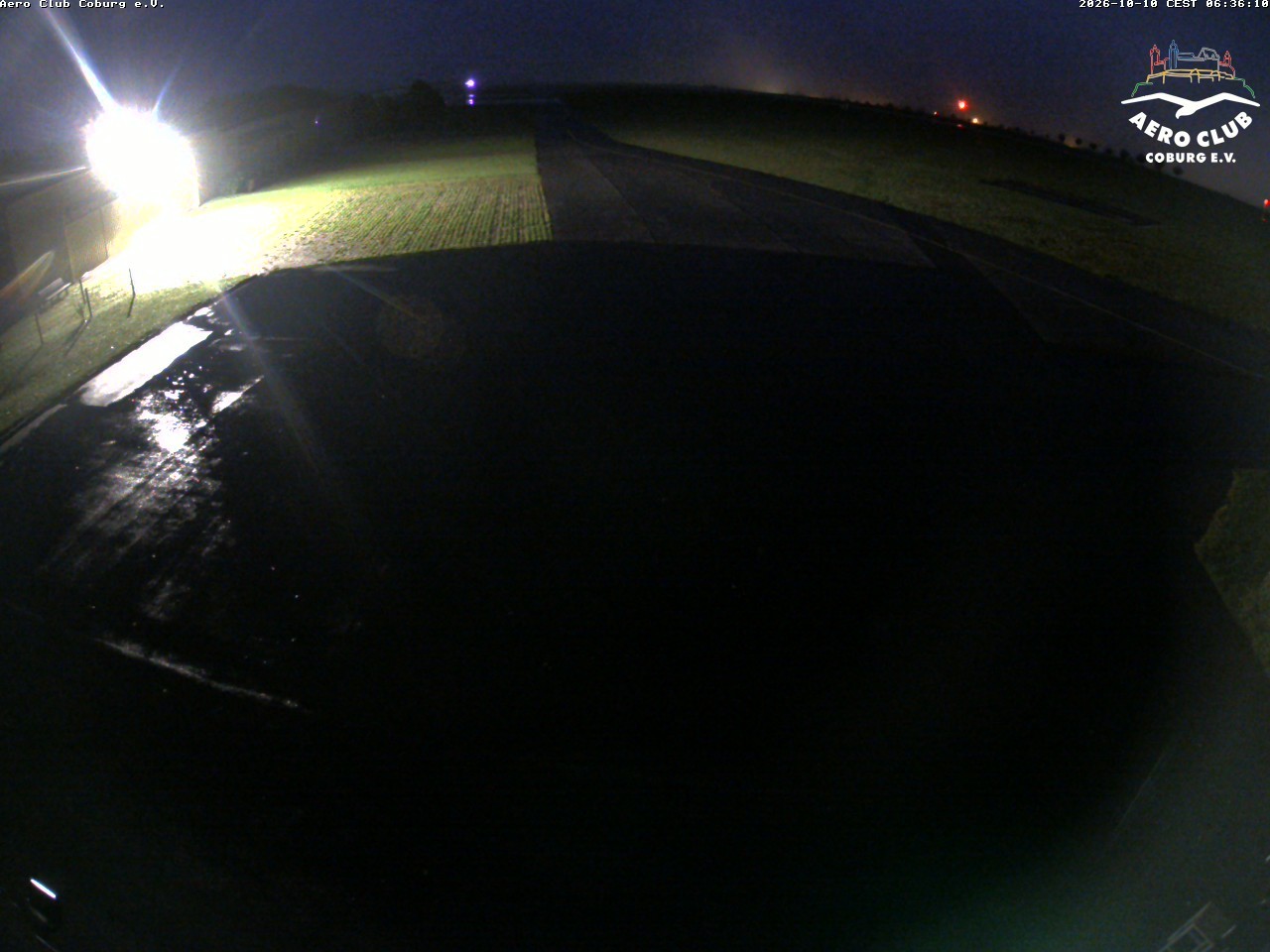 Archiv Foto Webcam Vorfeld Aero Club Coburg