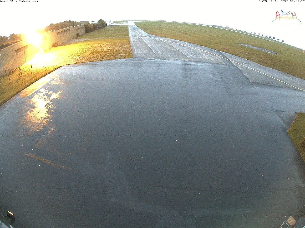 Archiv Foto Webcam Vorfeld Aero Club Coburg