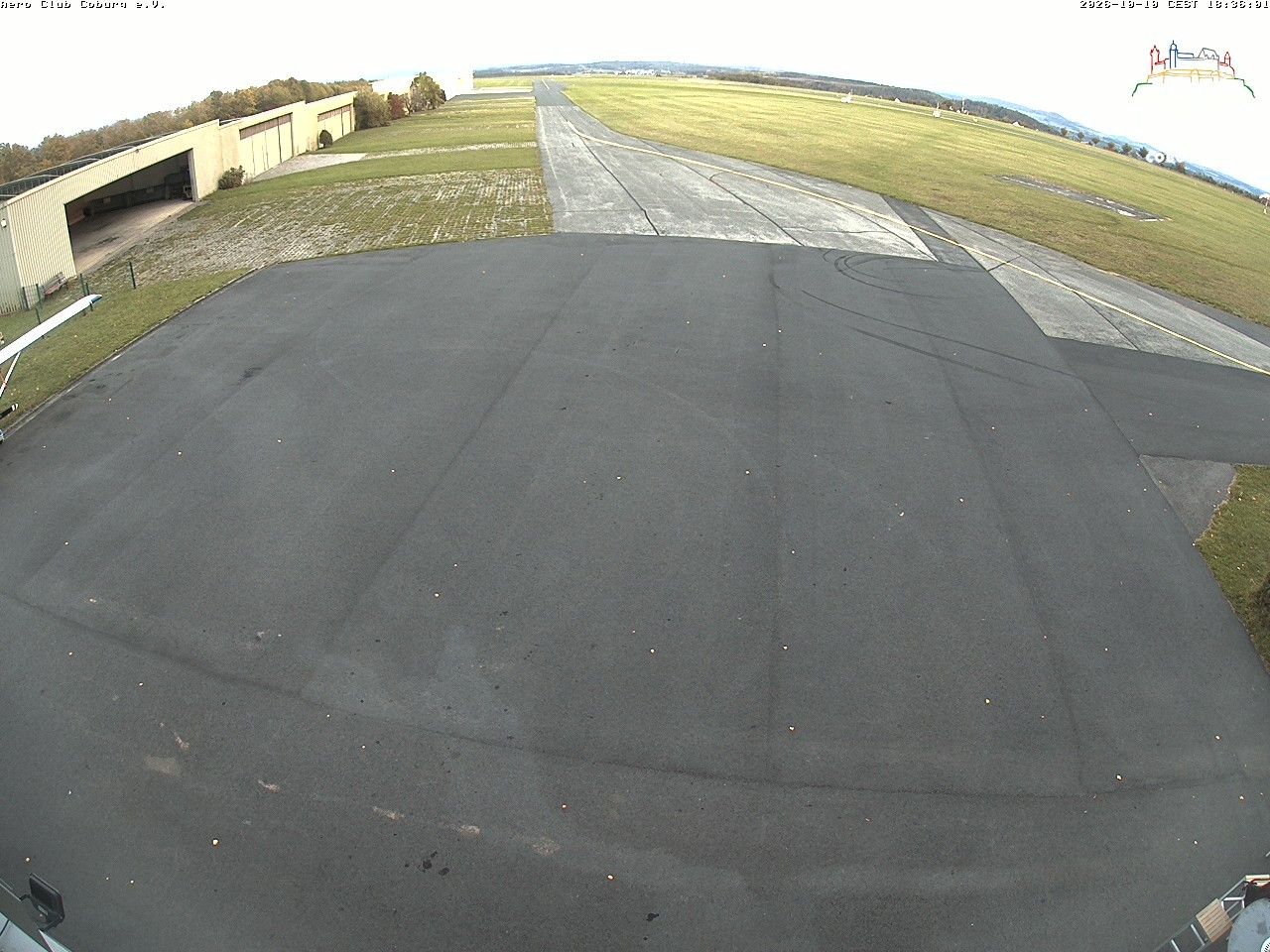 Archiv Foto Webcam Vorfeld Aero Club Coburg