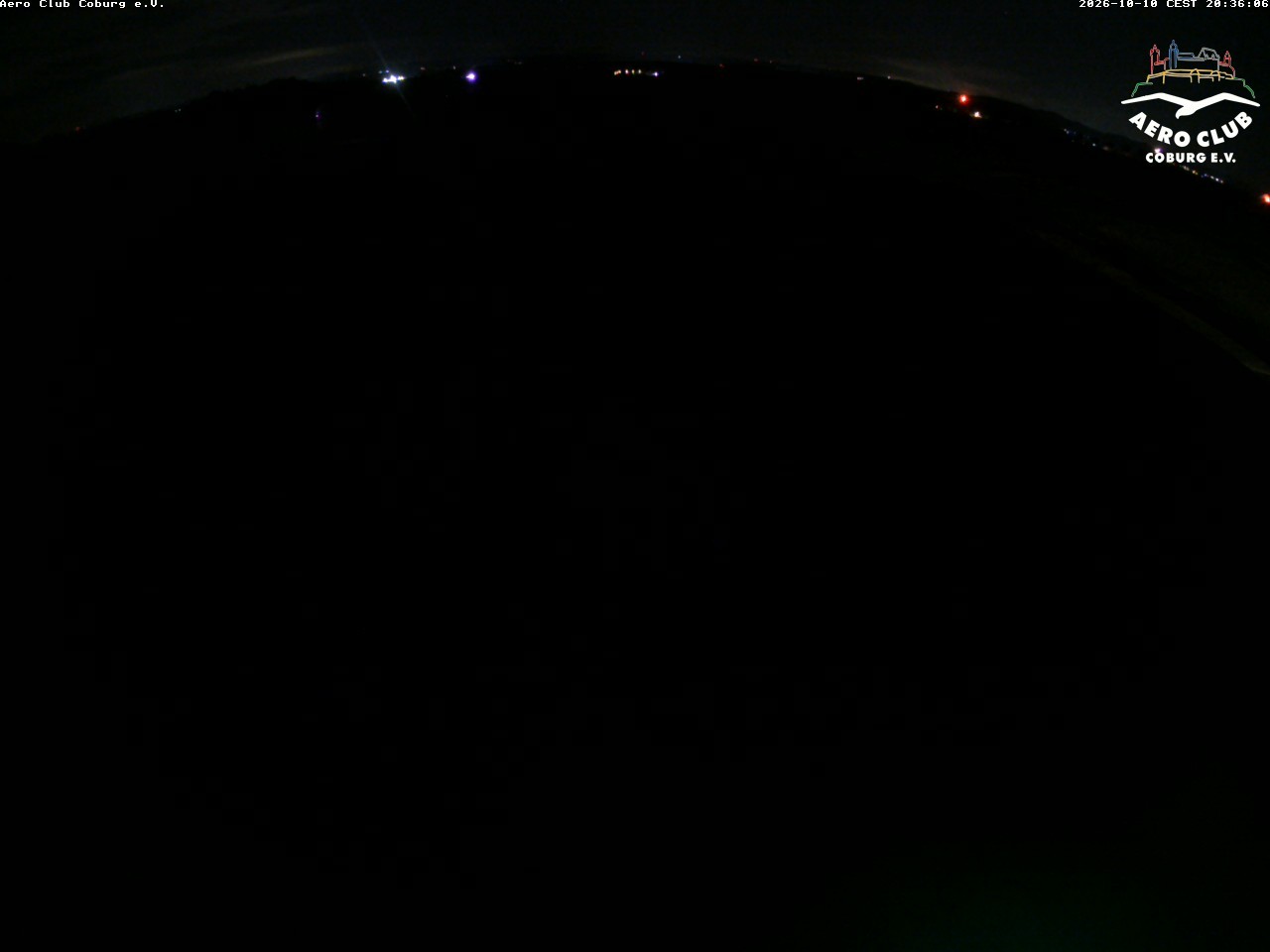 Archiv Foto Webcam Vorfeld Aero Club Coburg
